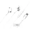 Image de Ecouteurs Intra Auriculaires Avec Fil Force Play Kp Intra Usb C Blanc