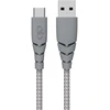 Image de Câble Ultra-renforcé Usb A/usb C 1,2m 3a Gris Force Power