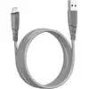 Image de Câble Ultra-renforcé Usb A/lightning 2.4a Résistant À 50 000 Flexions À 180° 2m Gris Force Power