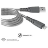 Image de Câble chargeur renforcé - FORCE POWER - C89 - Lightning - 2 m - Renforcé 2.4A