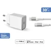 Image de Chargeur secteur USB-C 30W Blanc BIGBEN