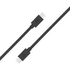 Image de Câble USB C/USB C 1,2m 3A Noir BIGBEN