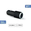 Image de Chargeur voiture - Force Power Lite - Double Chargeur 37W - USB C 25W - USB A 12W - Recharge rapide
