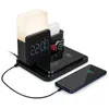 Image de Base de chargement induction - BigBen - 5 en 1 - Noir - Réveil - Lampe