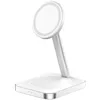 Image de Chargeur induction - Force Power - 3 en 1 - Compatible MagSafe - 15W - Blanc