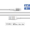 Image de Câble USB-A / Lightning 3m BIGBEN