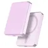 Image de Powerbank magsafe et sans fil qi 15w 5000mah avec 1 port usb-c charge rapide force power rose FPMSPBMINI5A15WLP