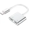 Image de Adaptateur 2 en 1 - FORCE POWER - Lite - USB-C vers USB-C - 100W PD - Audio sans interférence - Blanc