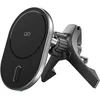Image de Chargeur sans fil voiture - FORCE POWER - MagSafe 15W - Support Ventilation - Noir - Garantie à vie