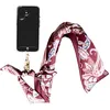 Image de Bandoulière Foulard Amovible pour Smartphone Universel Motif Bandana Force Case Bordeaux