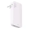 Image de Chargeur Force Power 65w Usb-a + 2x Usb-c Gan Pliable Recyclé Blanc
