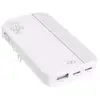 Image de Chargeur 65w usb-a , 2x usb-c pliable power delivery gan ultra rapide force power blanc FPLICSACC65WPDFOLDRW