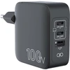 Image de Chargeur Usb-a / 2x Usb-c 100w Power Delivery Gan Universel Ultra Rapide Noir Force Power