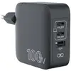 Image de Chargeur usb-a , 2x usb-c 100w power delivery gan universel ultra rapide force power noir FPLICSACC100WPDRB