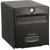 Image de Boîte aux lettres balthazar en acier galvanisé - 1 porte - noir AUC3572010508854