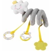 Image de Doudou Spirale Activités "nuage" 17cm Gris
