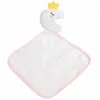 Image de Doudou Avec Lange "lune" 18cm Rose