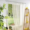 Image de Voilage à passants uni Crème - DOUCEUR DINTERIEUR - 240 cm - 140 cm - Polyester