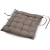 Image de Galette De Chaise Matelassée "essentiel" 40x40cm Taupe