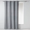 Image de Rideau À Oeillets "newton" 140x260cm Gris
