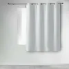Image de Rideau à oeillets occultant - 140 x 180 cm - Neige