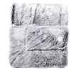 Image de Plaid Imitation Fourrure "antartic" 125x150cm Gris