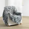 Image de Plaid - Antartic - Gris - 125 x 150 cm - 100% polyester - Intérieur
