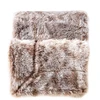 Image de Plaid Imitation Fourrure "antartic" 125x150cm Chocolat