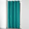 Image de Rideau à oeillets - Shantung - 140 x 240 cm - Polyester - Bleu