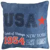 Image de Coussin Déco "east Coast" 40x40cm Bleu