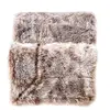 Image de Plaid Imitation Fourrure "antartic" 180x220cm Chocolat
