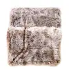 Image de Plaid imitation fourrure antartic 180x220cm chocolat 1606543