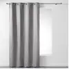 Image de Rideau Jacquard "dynastie" 140x260cm Gris