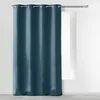 Image de Rideau à oeillets 140 x 280 cm en microfibre unie   Absolu Indigo   Grande hauteur