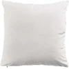 Image de Housse De Coussin Velours "swart" 40x40cm Naturel