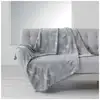 Image de Plaid Imprimé Métallisé "sensalia" 125x150cm Gris
