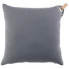 Image de Coussin Effet Lin "pearl" 40x40cm Anthracite