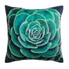 Image de Coussin Déco Déhoussable "arty" 45x45cm Vert