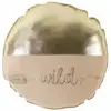 Image de Coussin Déco Rond "wild" 40cm Beige