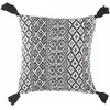 Image de Coussin Déhoussable "scenarel" 40x40cm Noir & Blanc