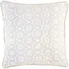 Image de Coussin Déco Déhoussable "astre" 45x45cm Blanc