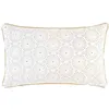 Image de Coussin décoratif - DOUCEUR DINTERIEUR - Déhoussable 30x50 cm - Imprimé astre - Liseré or - Intérieur