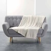 Image de Plaid Uni En Flanelle "flanou" 125x150cm Naturel