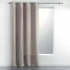 Image de Rideau tissé à 8 oeillets Meliane - Beige - 140 x 280 cm