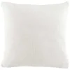 Image de Coussin Déco Uni "angelia" 40x40cm Blanc