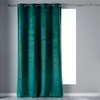 Image de Rideau À  illets "velvetine" 140x240cm Bleu Pétrole