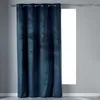 Image de Rideau à  illets Velvetine 140x240cm Bleu Marine