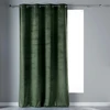 Image de Rideau À  illets "velvetine" 140x240cm Vert Kaki