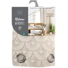 Image de Rideau beige/blanc 140x240 cm DOUCEUR D'INTERIEUR