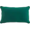 Image de Coussin Déco Uni "linette" 30x50cm Émeraude